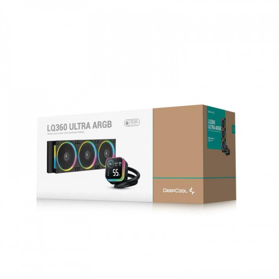 Система водяного охолодження DeepCool LQ360 Ultra ARGB Black (R-LQ360-BKASMC-G-1)