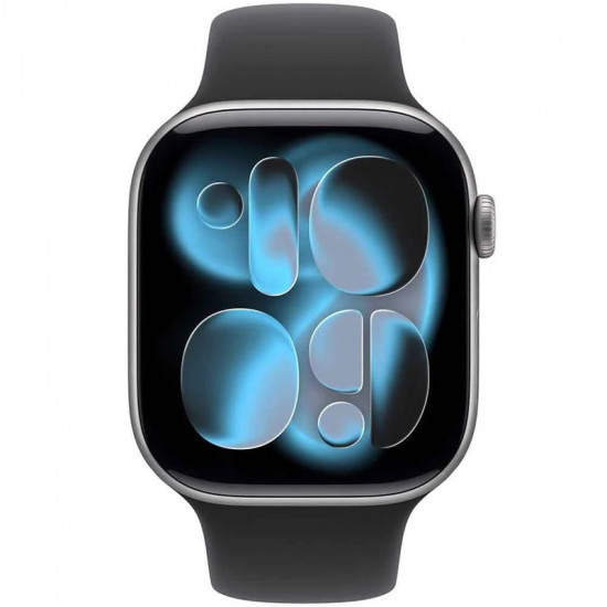 Смарт-годинник Apple Watch Series 11 GPS 42mm Space Grey Aluminium Case with Black Sport Band - S/M (MEQW4RK/A)