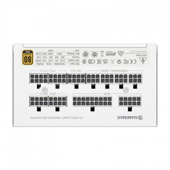 Блок живлення GameMax GX-750 Pro 750W White