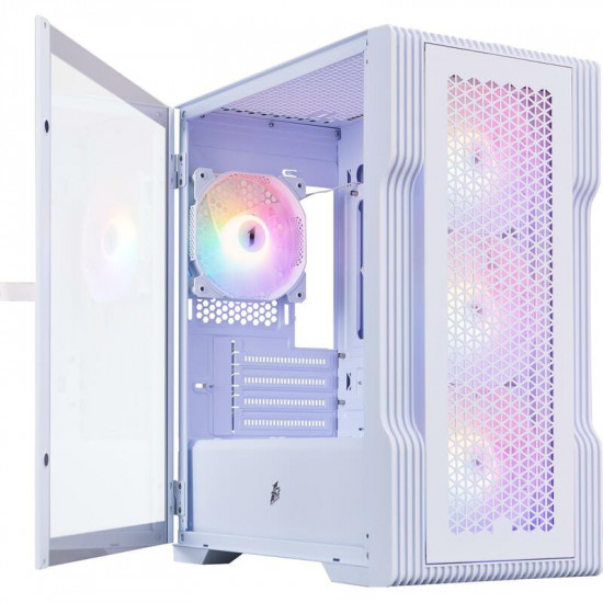 Корпус 1stPlayer T3-WH-4F1-W White без БЖ