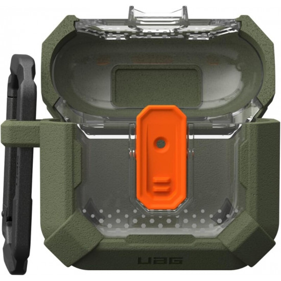 Чохол для навушників Urban Armor Gear Plasma для Apple AirPods (Gen 4, 2024) Olive Drab (104129117272)