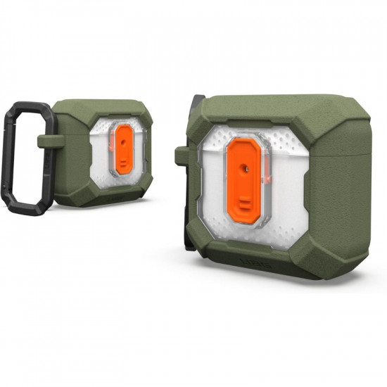 Чохол для навушників Urban Armor Gear Plasma для Apple AirPods (Gen 4, 2024) Olive Drab (104129117272)
