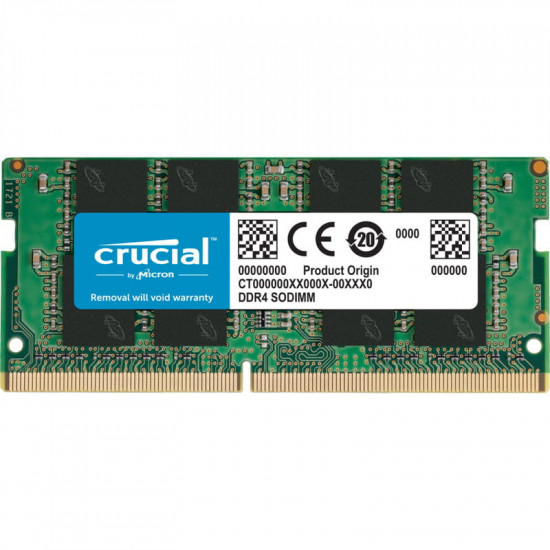 Модуль пам`ятi SO-DIMM 16GB/3200 DDR4 Micron Crucial (CT16G4SFRA32A)