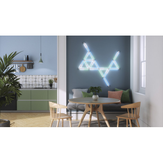 Розумна система освітлення Nanoleaf Lines Starter Kit Apple HomeKit, 15 шт. (NL59-K-6002LW-15PKEU)