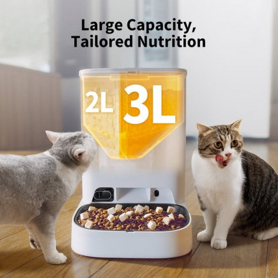 Смарт-годівниця Petkit YumShare Dual-hopper with Camera (P591)