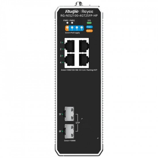 Комутатор Ruijie Reyee RG-NIS2100-4GT2SFP-HP