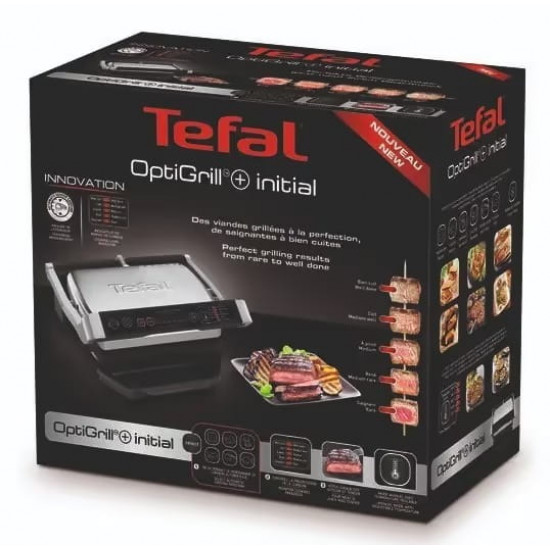 Гриль Tefal OptiGrill+ Initial GC706D34