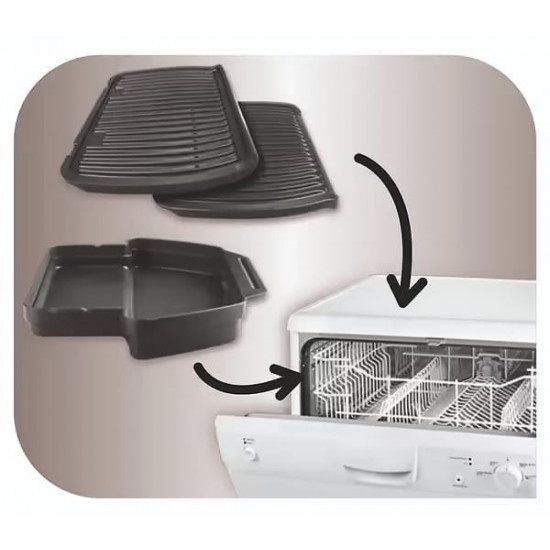 Гриль Tefal OptiGrill+ Initial GC706D34