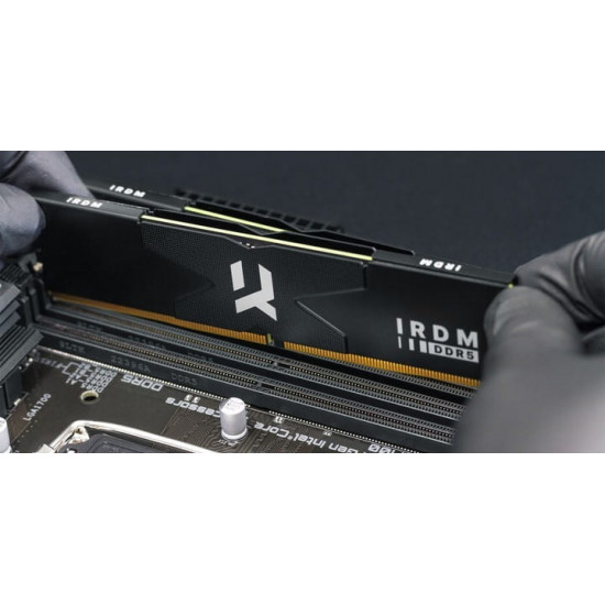 Модуль пам`ятi DDR5 2x16GB/6400 Goodram IRDM Black (IR-6400D564L32S/32GDC)