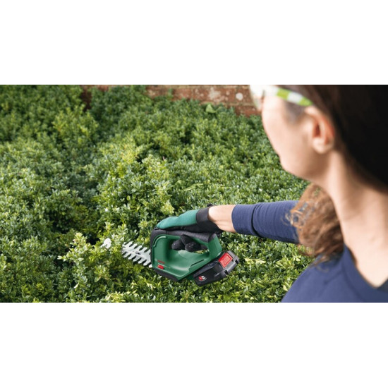Ножиці садові Bosch AdvancedShear 18V-10 + насадка кущоріз (0.600.857.001)