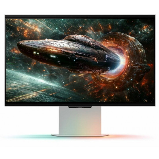 Монiтор Samsung 27" Odyssey 3D G90XF (LS27FG900XIXCI) IPS Silver 165Hz