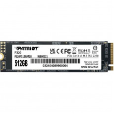 Накопичувач SSD  512GB Patriot P320 M.2 2280 PCIe 3.0 x4 NVMe 3D NAND (P320P512GM28)
