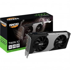Вiдеокарта GF RTX 5060 Ti 8GB GDDR7 Twin X2 Inno3D (N506T2-08D7-193075N)