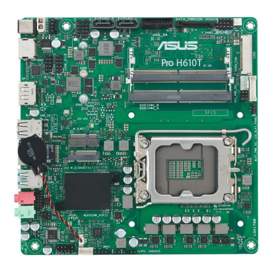 Материнська плата Asus Pro H610T-CSM Socket 1700