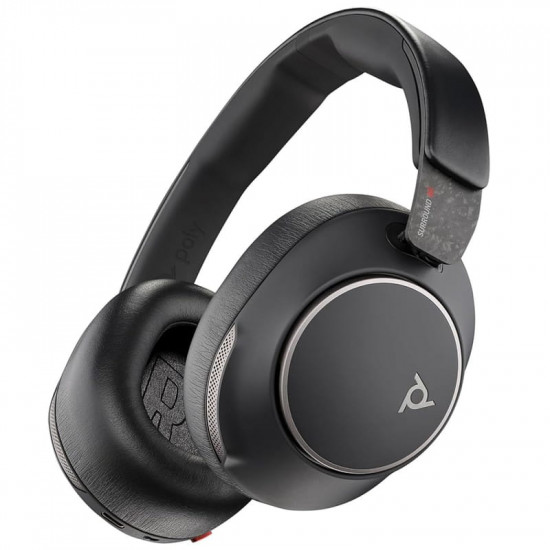Гарнітура Poly Voyager Surround 80-M USB-C HS + USB-C/A Stereo Black (8G7U0AA)