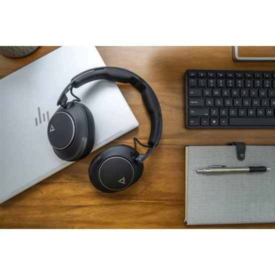 Гарнітура Poly Voyager Surround 80-M USB-C HS + USB-C/A Stereo Black (8G7U0AA)