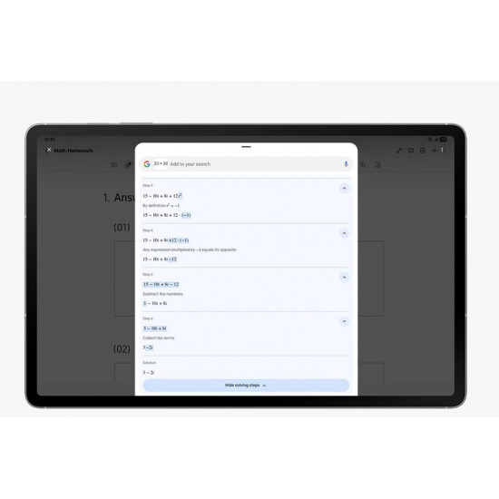 Планшет Samsung Galaxy Tab S10 FE 5G SM-X526 8/128GB Gray (SM-X526BZAREUC)