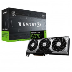 Відеокарта GF RTX 5070 Ti 16GB GDDR7 Ventus 3X OC MSI (GeForce RTX 5070 Ti 16G VENTUS 3X OC)