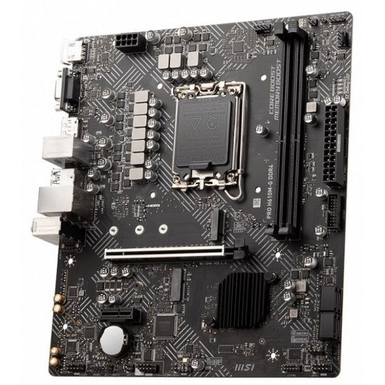 Материнська плата MSI PRO H610M-G DDR4 Socket 1700