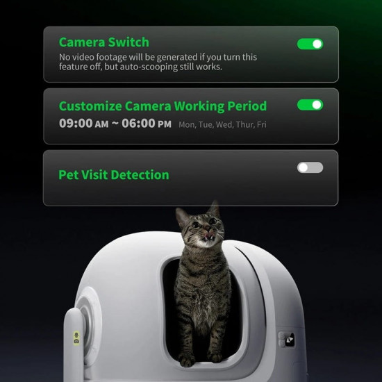 Смарт-лоток Petkit Purobot Max Pro With Cam Self-Clean (P9904)