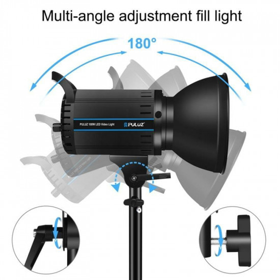 Студійне відео світло Puluz PU3059EU 100W 5600K