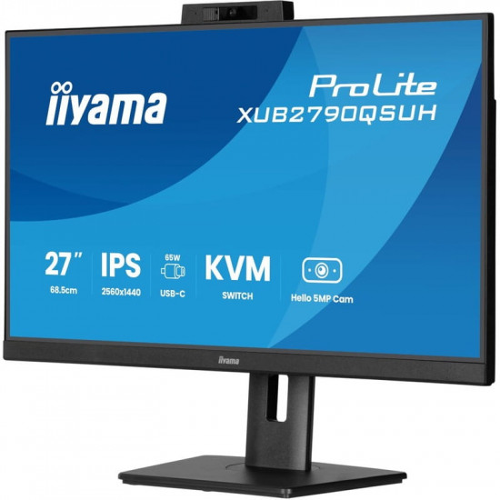 Монітор Iiyama 27" ProLite XUB2790QSUH-B2 IPS Black 100Hz