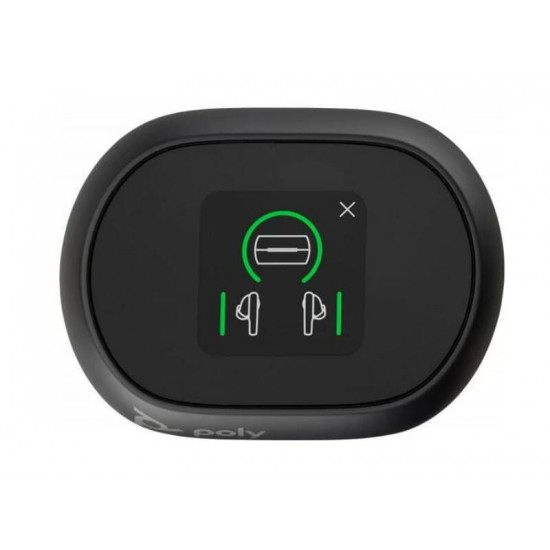 Bluetooth-гарнітура Poly Voyager Free 60+ Earbuds + BT700A + TSCHC Black (7Y8G3AA)