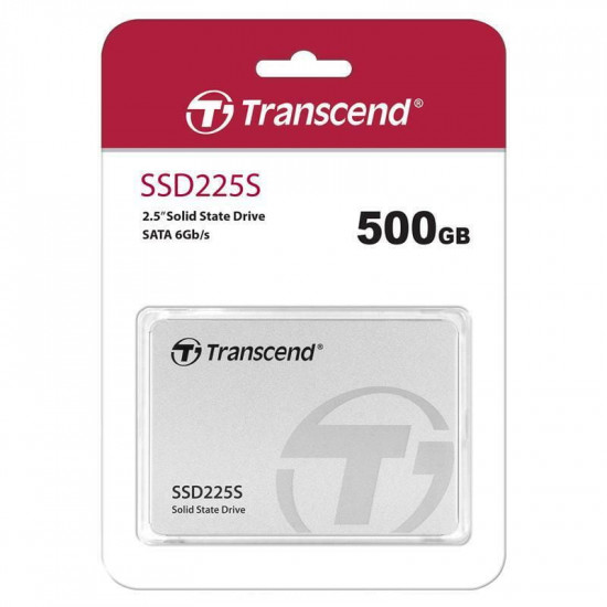 Накопичувач SSD 500GB Transcend SSD225S 2.5" SATA III 3D V-NAND TLC (TS500GSSD225S)