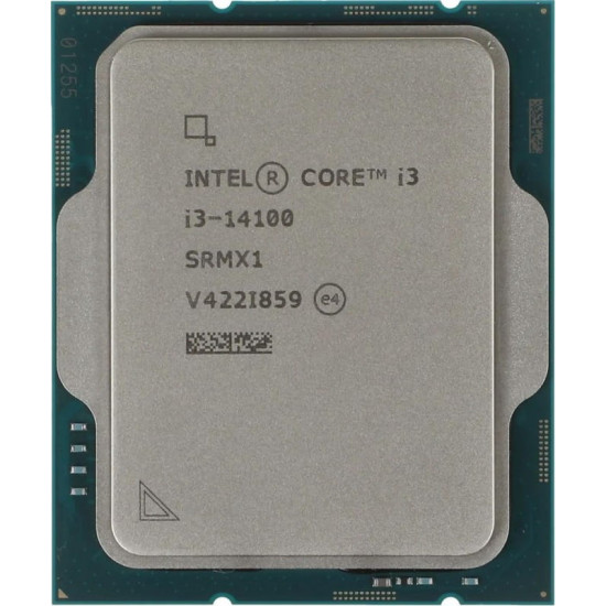 Процесор Intel Core i3 14100 3.5GHz (12MB, Raptor Lake Refresh, 60W, S1700) Box (BX8071514100)