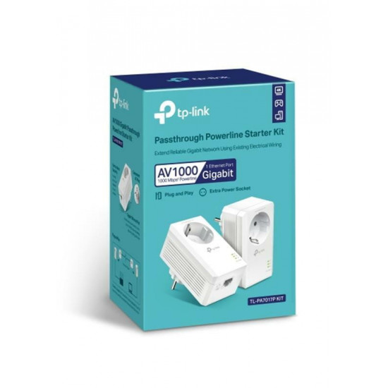 Комплект адаптерів Powerline TP-Link TL-PA7017p KIT