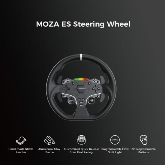 Кермо і педалі MOZA Racing R5 Racing Bundle for PC (RS20)