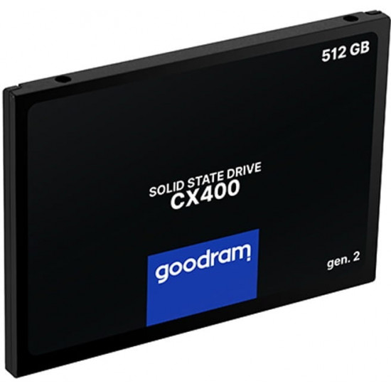 Накопичувач SSD  512GB Goodram CX400 Gen.2 2.5" SATAIII 3D TLC (SSDPR-CX400-512-G2)