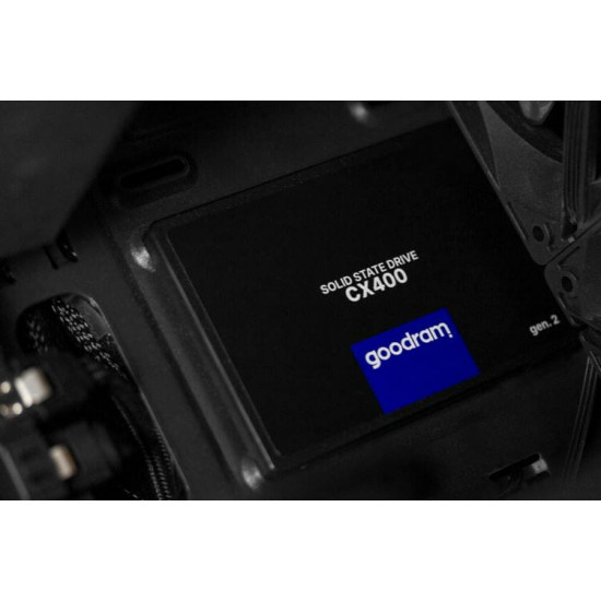 Накопичувач SSD  512GB Goodram CX400 Gen.2 2.5" SATAIII 3D TLC (SSDPR-CX400-512-G2)
