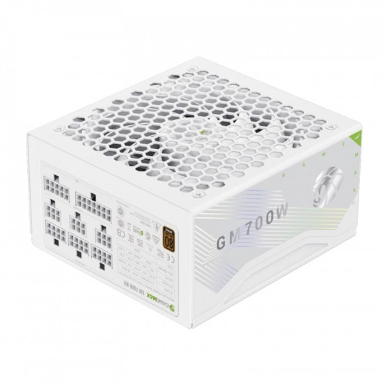 Блок живлення GameMax GM 700B WH Fully-modular New 700W White