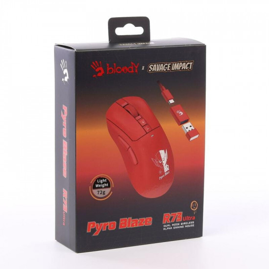 Миша бездротова Bloody R73 Ultra Pyro Blaze