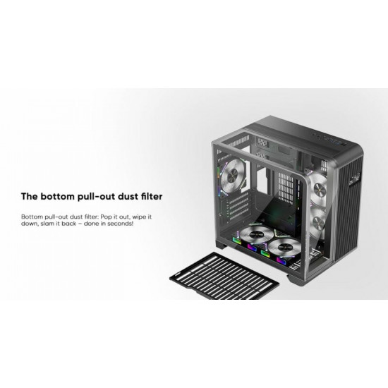 Корпус 1stPlayer RT5 Black без БЖ
