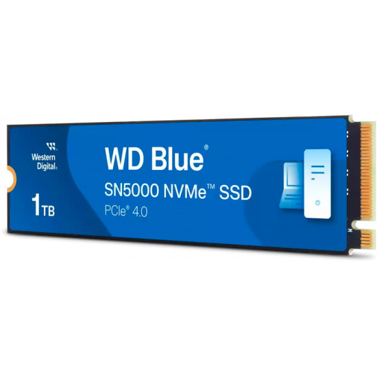 Накопичувач SSD 1TB WD Blue SN5000 M.2 2280 PCIe 4.0 x4 3D NAND TLC (WDS100T4B0E)