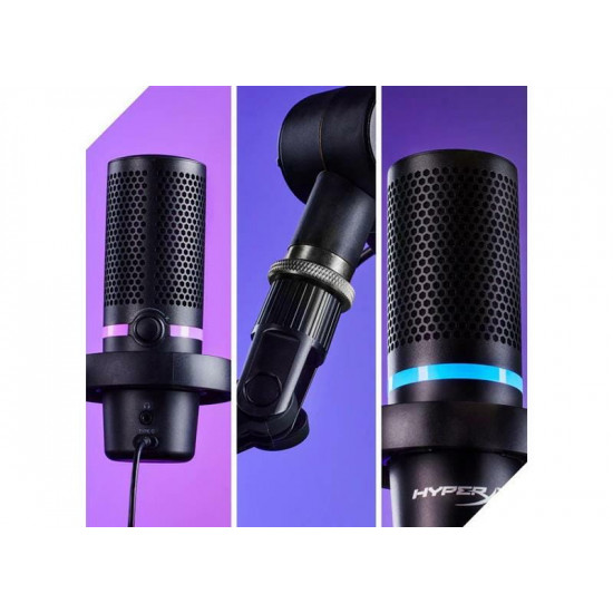 Мікрофон HyperX DuoCast RGB Black (4P5E2AA)