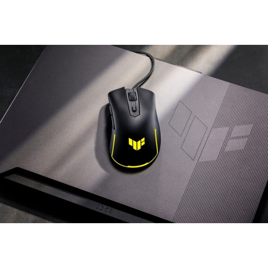 Миша Asus TUF Gaming M3 Gen II Black (90MP0320-BMUA00) + Ігрова поверхня Asus TUF Gaming P1 Black (90MP02G0-BPUA00)