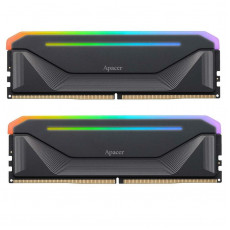 Модуль пам`ятi DDR5 2x16GB/5600 Apacer NOX RGB Black (AH5U32G56C522NBAA-2)