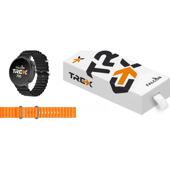 Смарт-годинник Trex Falcon 700 Ultra Black (TRX-FLC700-BLK)