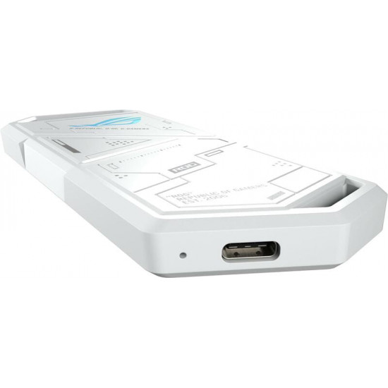 Зовнішня кишеня Asus ROG Strix Arion ESD-S1C PCIe NVMe M.2 2230/2242/2260/2280 USB Type-C 3.2 White (90DD02H1-B09000)