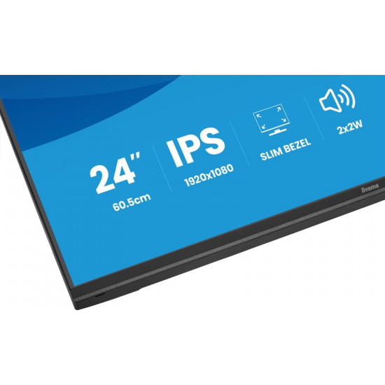Монiтор Iiyama 23.8" ProLite X2497HSU-B1 IPS Black 120Hz