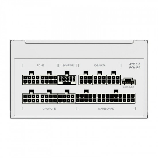 Блок живлення GameMax RGB 850 Pro 850W White