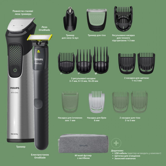 Тример Philips All-in-One Trimmer 9000 Series MG9535/15