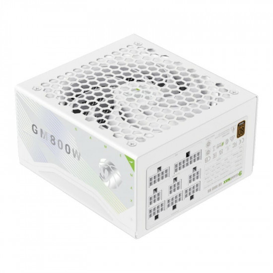 Блок живлення GameMax GM 800B WH Fully-modular New 800W White
