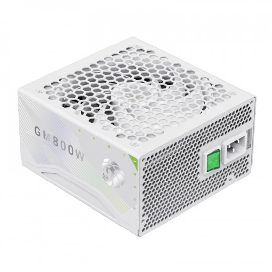 Блок живлення GameMax GM 800B WH Fully-modular New 800W White