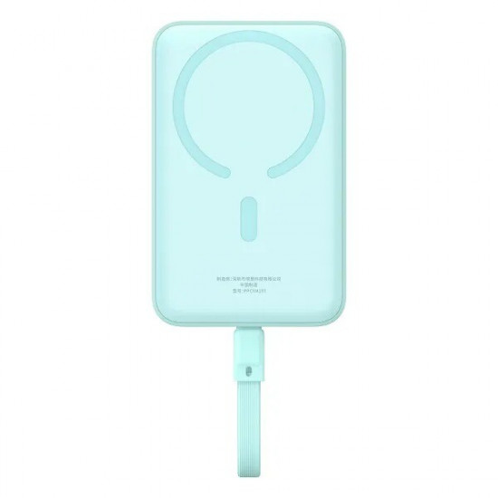 Універсальна мобільна батарея Baseus Magnetic Mini 10000mAh, 30W Blue (P1002210B333-00)