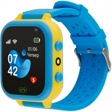 Дитячий смарт-годинник AmiGo GO009 Glory Camera+LED WIFI Blue Yellow