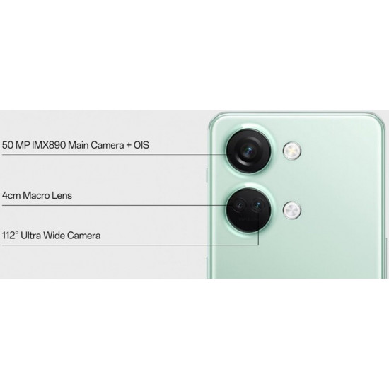 Смартфон OnePlus Nord 3 8/128GB Dual Sim Misty Green